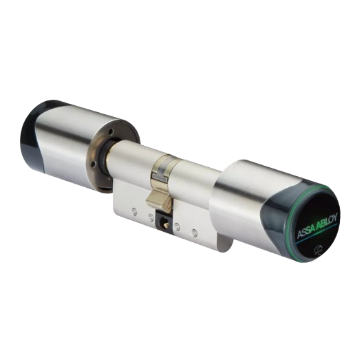 aperio c100 electronic cylinder metal knob double knob removebg preview.png